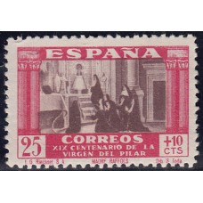 España Sueltos 1940 Edifil 892 ** Mnh - Virgen del Pilar