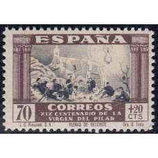 España Sueltos 1940 Edifil 895 ** Mnh - Virgen del Pilar