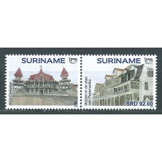 Suriname 2020 Upaep Yvert 2962/63 ** Mnh Arquitectura