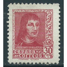 España Sueltos 1938 Edifil 844 ** Mnh Fernando el Católico