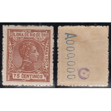 Rio de Oro Sueltos 1907 Edifil 27N * Mh - A000000