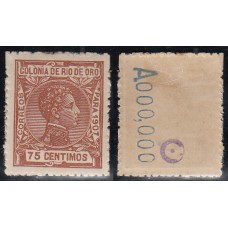 Rio de Oro Sueltos 1907 Edifil 27N * Mh - A000000