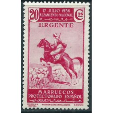 Marruecos Sueltos 1937 Edifil 185 ** Mnh
