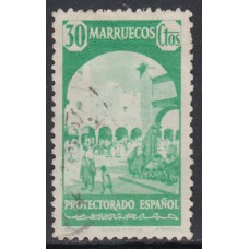 Marruecos Sueltos 1940 Edifil 207 usado