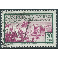 Marruecos Sueltos 1952 Edifil 346 usado