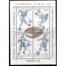 Rumania - Correo 1998 Yvert 4447/50 ** Mnh Deportes fútbol