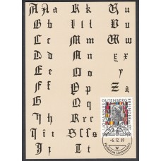 Liechtenstein Tarjetas Maximas Yvert 1164 mk 175 - Gutenberg