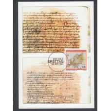 Liechtenstein Tarjetas Maximas Yvert 1308 mk 234 - escritura