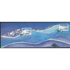 Groenlandia Tarjetas Máximas Yvert 353/54 - dibujos paisaje