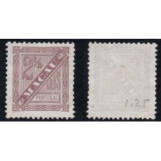 Macao Correo Yvert 46 (*) Mng Cifras