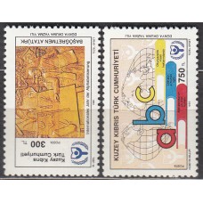 Chipre Turco Correo Yvert 275/76 ** Mnh