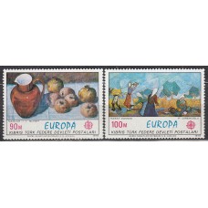 Tema Europa 1975 Chipre Turco Correo Yvert 14/15 ** Mnh