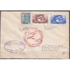 Marcas Aereas - Matasellos commemorativos 1947 Edifil M.14