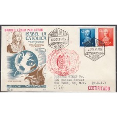 Marcas Aereas - Matasellos commemorativos 1951 Edifil M.19