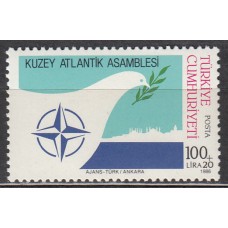 Turquia Correo 1986 Yvert 2520 ** Mnh OTAN