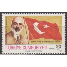 Turquia Correo 1986 Yvert 2521 ** Mnh Personaje
