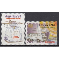 Upaep Ecuador 1994 Yvert 1316/17 ** Mnh