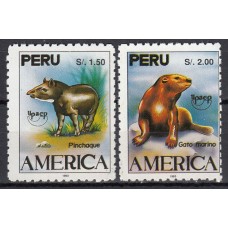 Upaep Peru 1993 Fauna ** Mnh