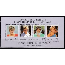 Malawi - Hojas Yvert 78 ** Mnh Princesa Diana