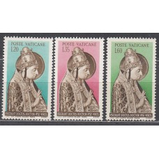 Vaticano - Correo 1955 Yvert 215/17 ** Mnh Nicolas V