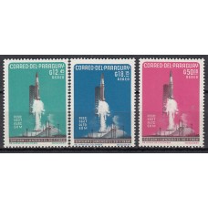 Paraguay - Aereo Yvert 385/87 ** Mnh Astro