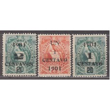 Guatemala - Correo Yvert 114/16 *(*) Mh/Mng