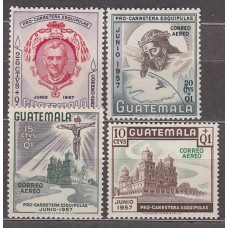 Guatemala - Aereo Yvert 226/29 * Mh