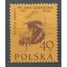 Polonia - Correo 1956 Yvert 869 ** Mnh Fauna - Abejas