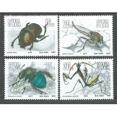 Sud Oeste Africano - Correo Yvert 562/65 ** Mnh Fauna - Insectos