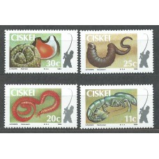 Ciskei - Correo Yvert 57/60 ** Mnh Fauna - Animales para la Pesca