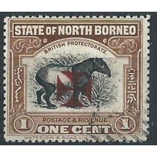 Borneo Correo Yvert 150 usado