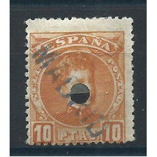 España Sueltos 1901 Edifil 255 usado Taladrado