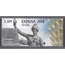 España II Centenario Correo 2018 Edifil SH.5264 ** Mnh Exfilna 2018