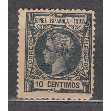 Guinea Sueltos 1902 Edifil 2 * Mh