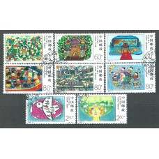 China Correo 2000 Yvert 3806/13 usado