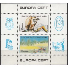 Chipre Turco - Hojas Yvert 5 ** Mnh - Europa - Aves 1986