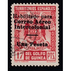 Guinea Variedades 1939 Edifil 259Lhza usado