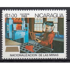 Nicaragua - Correo 1983 Yvert 1297 **