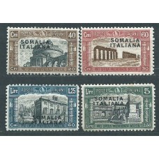 Somalia Italiana - Correo Yvert 102/105 * Mh