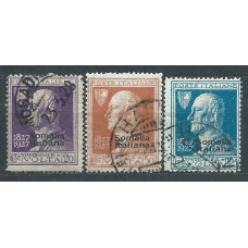 Somalia Italiana - Correo Yvert 106/8 usado