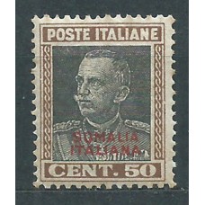 Somalia Italiana - Correo Yvert 110 * Mh