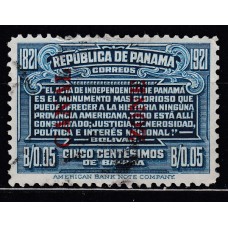 Panama Canal Correo Yvert 49 usado