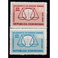 Dominicana - Aereo Yvert 166/7 ** Mnh