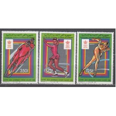 Comores - Correo 1988 Yvert 458/60 ** Mnh  Olimpiadas de Calgary