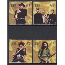 Irlanda - Correo 2002 Yvert 1473/6 ** Mnh Música Rockeros