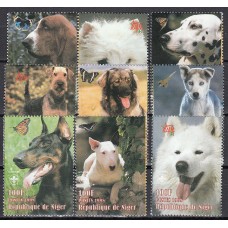 Niger - Correo 1998 Yvert 1043/51 ** Mnh Fauna - Perros