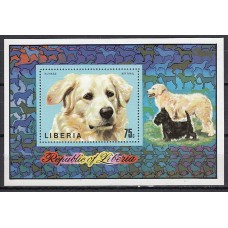 Liberia - Hojas Yvert 70 ** Mnh Fauna - Perros