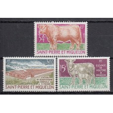 San Pierre y Miquelon - Correo Yvert 407/9 ** Mnh  Fauna