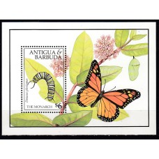 Antigua Hojas Yvert 196 ** Mnh Fauna - Mariposas
