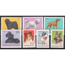 Hungria - Correo 1967 Yvert 1903/9 ** Mnh Fauna - Perros